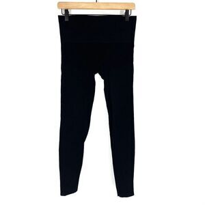 Blanqi Hipster Support Leggings Size Small Womens Black Maternity Postpartum